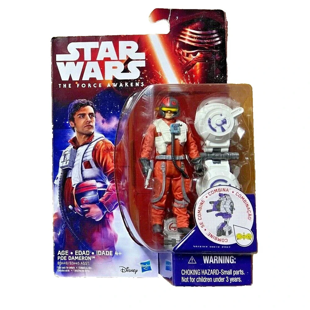 STAR WARS The Force Awakens DAMERON TIE FIGHTER‎ PILOT RESISTANCE TROOPER ZUVIO